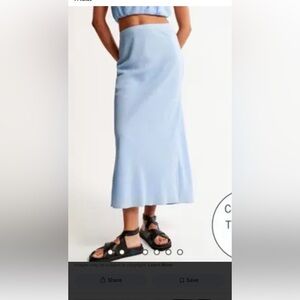 Abercrombie&Fitch long blue skirt size XSP